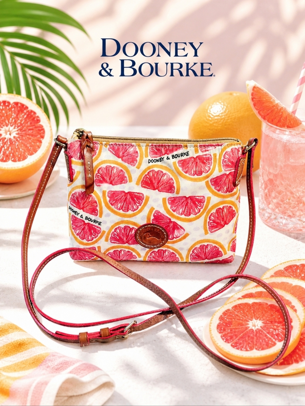 Dooney & Bourke Grapefruit Crossbody Bag
